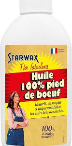Huile de Pied de Boeuf 250ml STARWAX - L'Essentiel pour Vos Cuirs