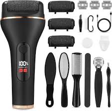 Zaxiva Ponceuse Électrique Professionnelle pour Pieds - Remplacement Rechargeable