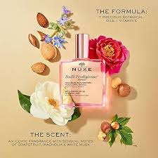 NUXE Huile Prodigieuse Florale 50ml - L'Huile Multi-Usage Incontournable