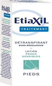 ETIAXIL Detranspirant pour Pieds Peau Sensible - Protection et Confort