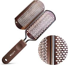 Rappe Pieds Pédicure Professionnel Inoxydable pour Callosités et Durillons