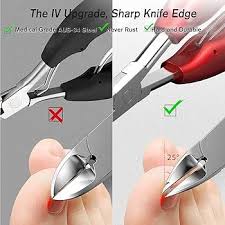 Ciseaux Professionnels pour Ongles Incarnés