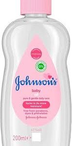 Huile Johnson Bébé 200ml - Douceur et Protection