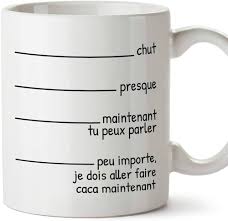 Mug Drôle Humoristique Mugffins - L'accessoire idéal pour les amateurs d'humour
