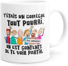 Tasse Drôle Originale pour Retraite et Anniversaire