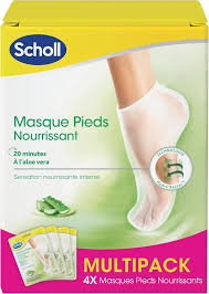 Masque Nourrissant pour les Pieds Scholl - Soin Intense pour vos Pieds Secs