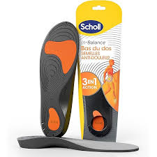 Semelles Orthopédiques Scholl Balance Douleur pour Homme
