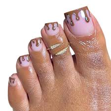 Uposao DOrteils Artificiel Couverture Bricolage – Protection pour Ongles de Pieds