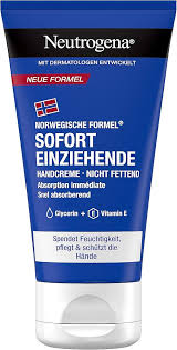 Crème Main Neutrogena Absorbante Instantanée Hydratante à la Glycérine