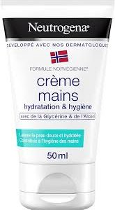Crème Mains Hydratation Hygiène Neutrogena - Soin Essentiel pour des Mains Douces