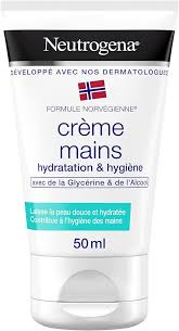 Crème Mains Hydratation Hygiène Neutrogena - Soin Essentiel pour des Mains Douces