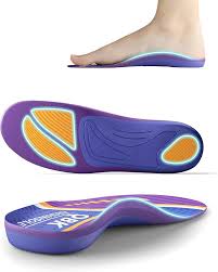 QBK Plantaire Supination Calcanéenne Anti Fatigue - Semelles Idéales pour Soulager la Douleur au Talon