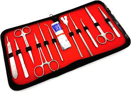 Trousse de dissection JUJNE pour laboratoire vétérinaire