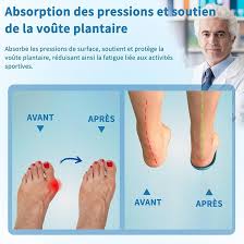 Semelles OrthoFlex Journée Entière pour Hallux Valgus