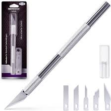 Lame Rabot Argenté - Lames de Rechange Idéales pour le Modélisme