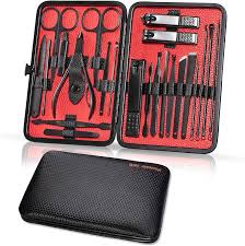 Kit de Manucure et Pédicure Inoxydable Portable - Prendre Soin de Vos Ongles