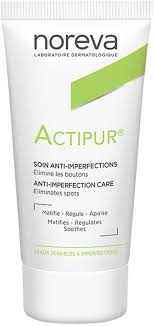 Noreva Actipur Crème Anti Imperfections - Soin Réparateur pour Peau