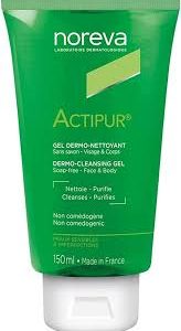 Noreva Actipur Gel Dermo Nettoyant 150ml - Nettoyage doux pour peaux à imperfections