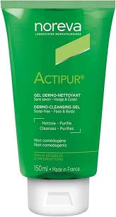 Noreva Actipur Gel Dermo Nettoyant 150ml - Nettoyage doux pour peaux à imperfections