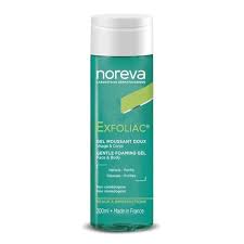 Noreva Exfoliac Gel Moussant Doux - Soin Doux pour une Peau Éclatante