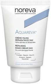 Noreva Aquareva Crème Mains Réparatrice - Soin Réparateur pour Mains