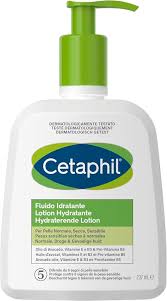 Crème hydratante corps Cetaphil pour peaux sensibles avec Niacinamide et Panthénol