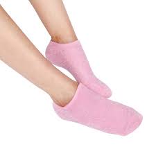 Chaussettes Hydratantes Réutilisables à la Vitamine de Lavande