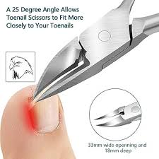 Coupe Ongle Professionnel en Acier Inoxydable - Précision et Confort