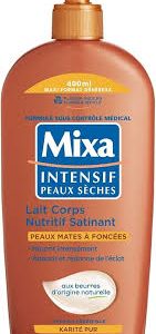 Mixa Intensif Sèches Nutritif Satinant - Soin Optimal pour Peaux Sèches
