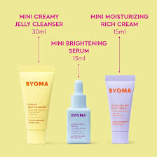BYOMA Bright Set Lumineuse Éclaircissant - Éclairez votre peau naturellement