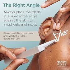 Rasoir Visage Femmes StackedSkincare pour un Dermaplaning Parfait