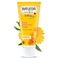 Weleda Bébé Crème Protectrice Visage - Douceur et Protection pour le Visage de Votre Bébé