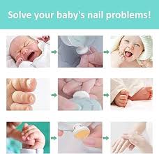 Zoerbufan Électrique Ponçage Manucure Remplaçables - La Solution Parfaite pour les Ongles de Bébé