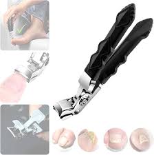 Outfany Coupe Ongles Professionnel Incliné Ergonomique pour Pieds Durs et Épais