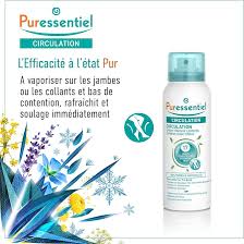 Puressentiel Spray Circulation aux Huiles Essentielles - Bien-être et légèreté