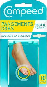 Pansements Compeed pour Cors aux Pieds - Format Moyen
