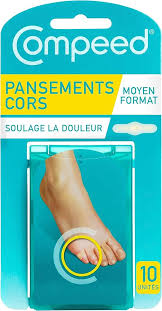 Pansements Compeed pour Cors aux Pieds - Format Moyen