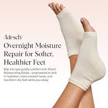 Chaussettes Hydratantes Talons pour des Pieds Doux et Sains