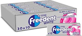 Chewing Gum FREEDENT WHITE - Fraîcheur et Éclat