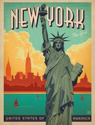 Affiche Poster York Vintage Voyage - Un Voyage dans le Temps