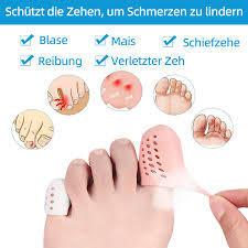 Capuchons Respirants pour Soulager les Frottements des Orteils