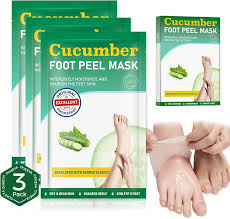 Peeling Élimine Exfoliation Fissurés Concombre - Soin Revitalisant pour Vos Pieds