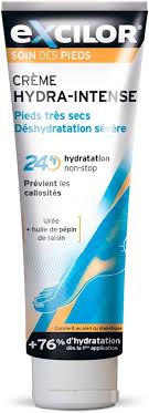 Excilor Pieds Crème Hydra Intense 125ml - Crème Hydratante pour Pieds Très Secs