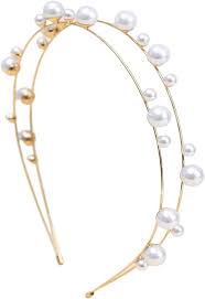 Serre Tête Vintage Avec Perles - Accessoire Coréen Indispensable