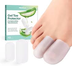 Welnove Gel Toe Cap Protector - Protection en Silicone pour orteils