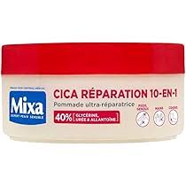 Mixa Expert Peau Sensible Ultra Réparatrice - Soin Intense pour Peaux Sensibles