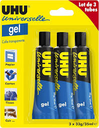 UHU Colle Universelle Gel Tube - La Solution Idéale pour Tous vos Besoins