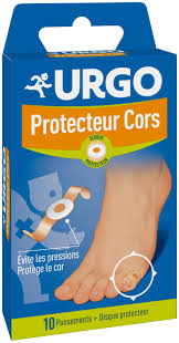 Urgo Protecteur Cors - 10 Pansements Innovants pour le Soulagement des Cors aux Pieds