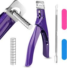 Coupe Ongles Inoxydable Guillotine Professionnel pour Acryliques