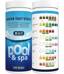 Bandelette de Test de Piscine - Mesure de la Teneur en Chlorure